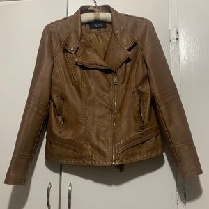 LA coalition began leather jacket